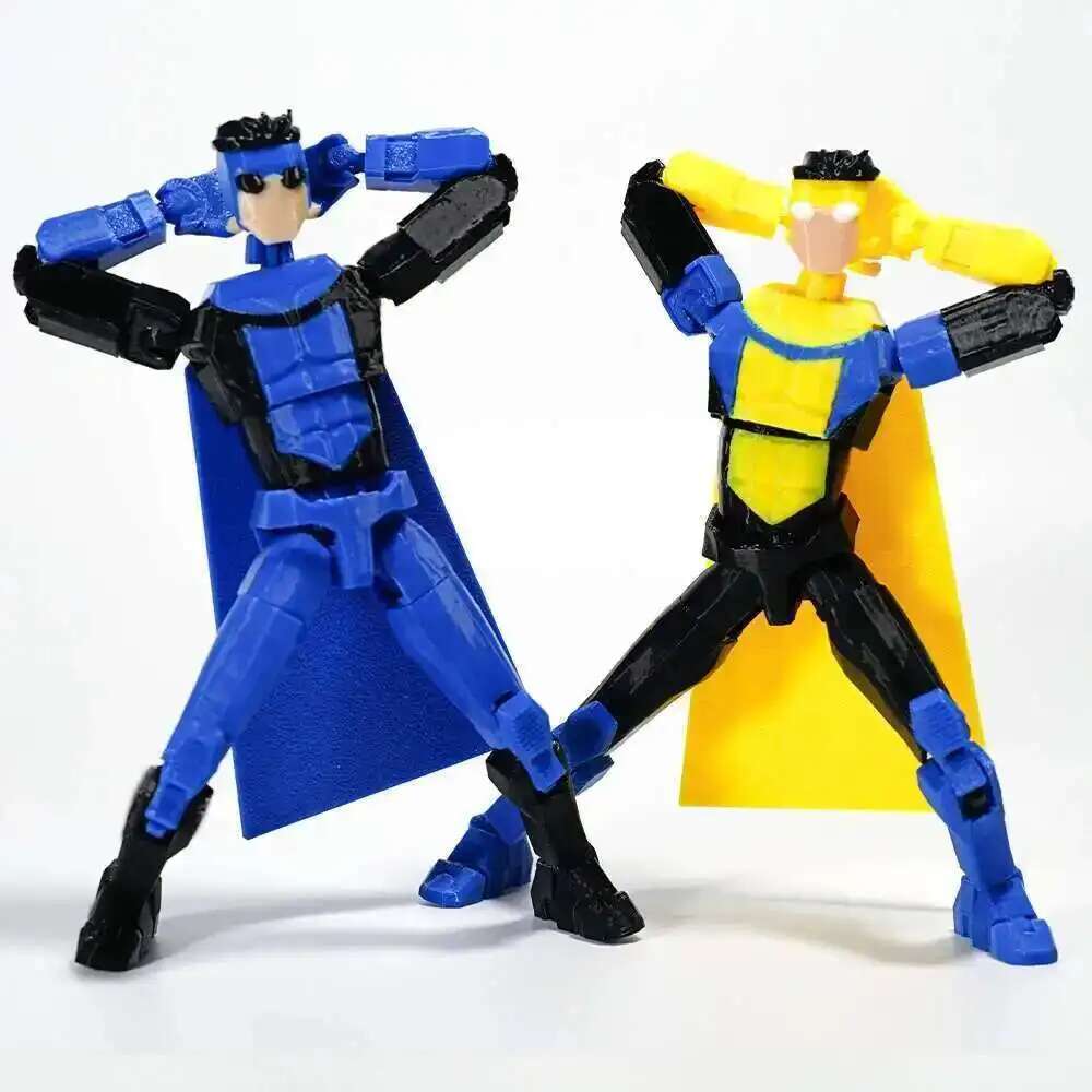 3D Printed Action Figures Invincible 3.0 Superheroes Anime Multi-Jointed Shapeshift Toys Mannequin Model Ornaments Kids Gifts 3D Printed Action Figures Invincible 3.0 Superheroes Anime Multi-Jointed Shapeshift Toys Mannequin Model Ornaments Kids Gifts
