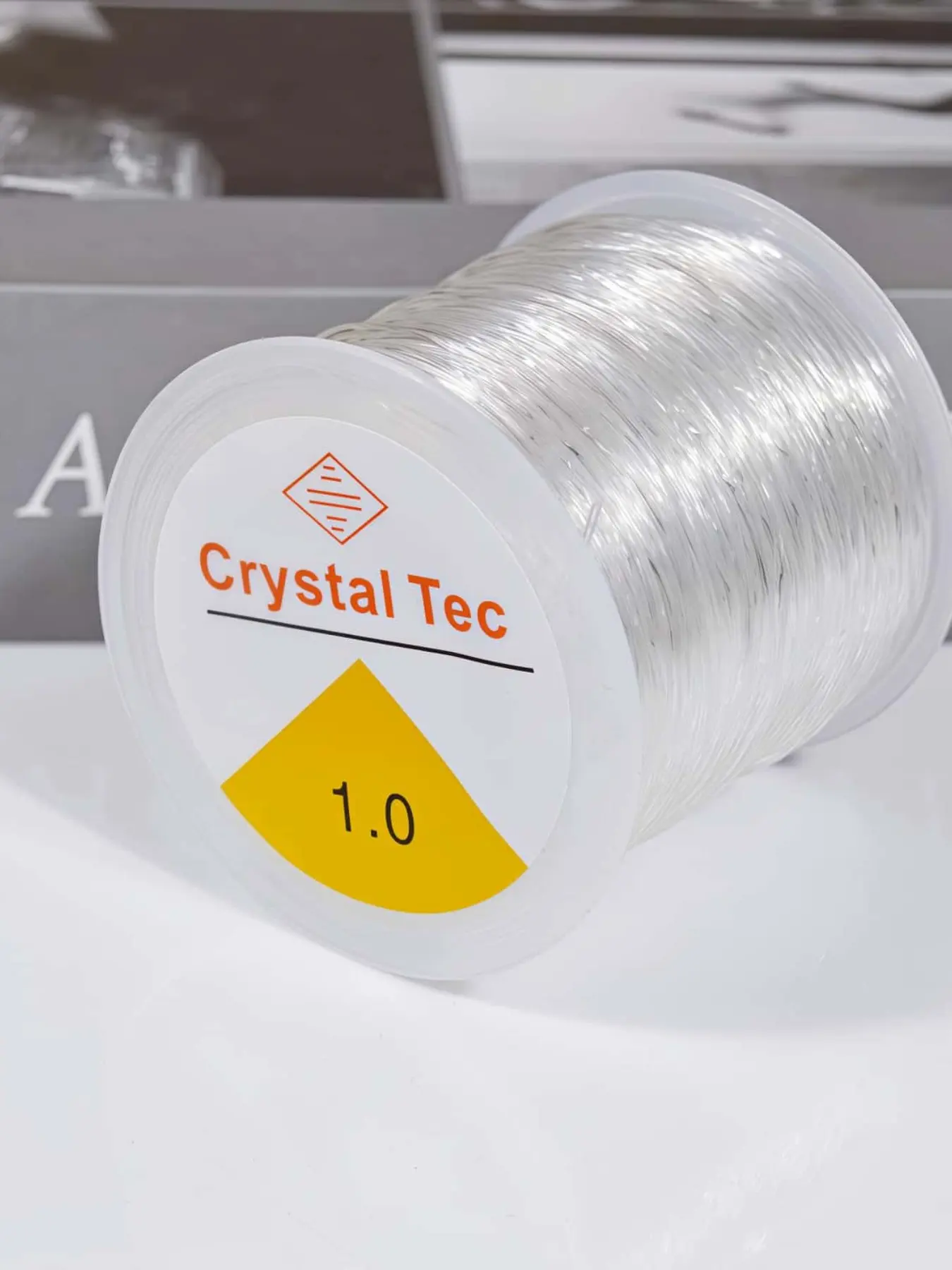 0.5/0.6/0.7/0.8/1.0mm Transparent Crystal Elastic Thread High Stretch Beading Cord For Bracelet Necklace Making Stretchy Clear String DIY Bead Jewelry Craft Supplies Handmade Beading Accessories Beads And Accessories