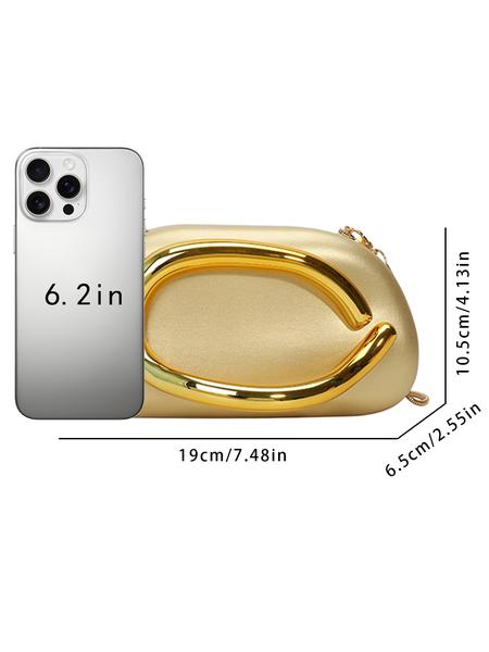 Simple and generous all-match small square handbag, metal buckle decorative chain crossbody bag, fashionable daily exquisite evening handbag, elegant bags, niche suitable shopping and participating in activities, etc.