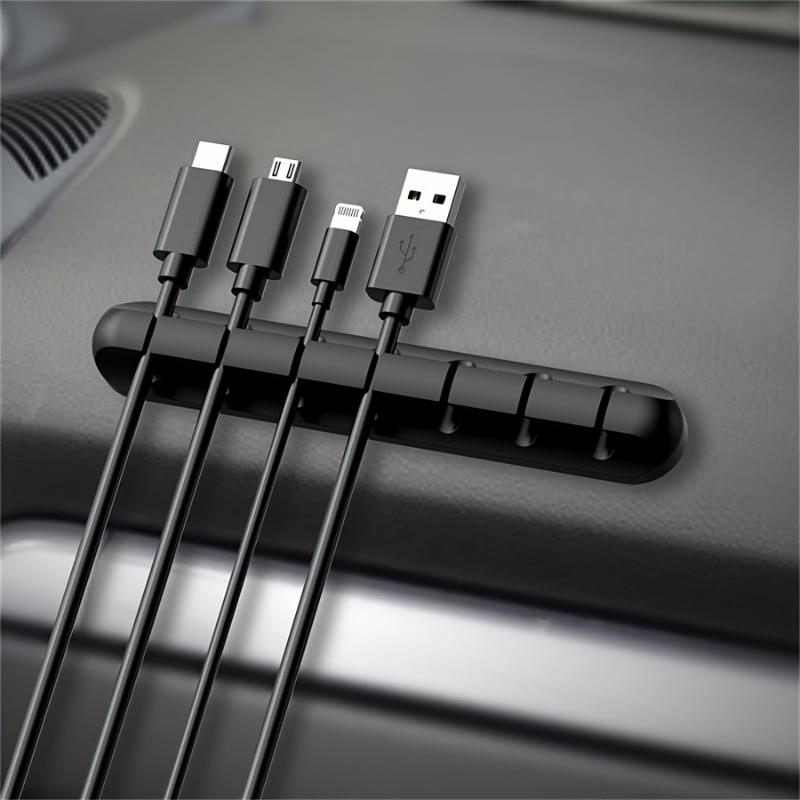 A desktop data cable storage and organization device, a charging desktop cable protector for cable storage and organization, Desk Organizer Tidy