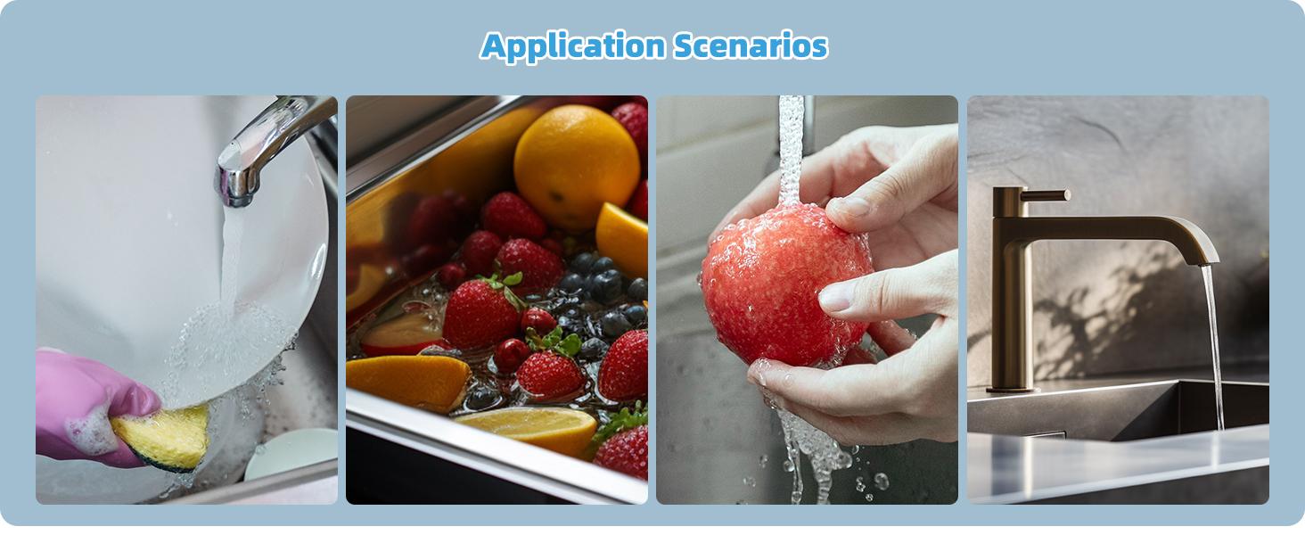 Hibbent All Metal Kitchen Sink Strainer Stopper Combo - Stainless 3-in-1 Pop Up Sink Drain Strainer with Handle Rod for US Standard 3-1/2 inch Drain Filter, Anti-Clog