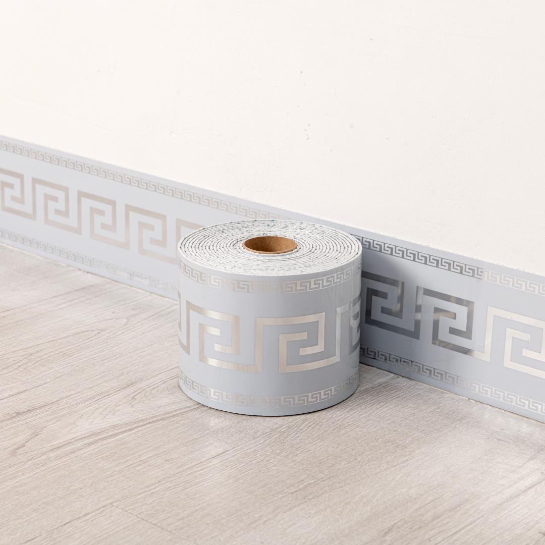 1 Roll 196.85 Inch Long × 10cm Wide, Thickened Marble Self-adhesive Wallpaper, DIY Removable, Suitable for TV Background Wall, Door Fracture Frames, Decorative Stickers, Living Room Corners, Ceiling Corners, Kitchen Corners