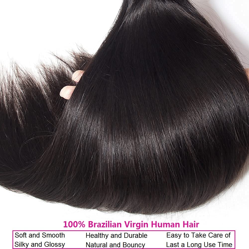 VIPbeauty 12A Straight Hair Bundles Brazilian 100% Unprocessed Virgin Hair Straight Weave Bundles Human Hair 1/3 Bundles Deals VIPbeauty 12A Straight Hair Bundles Brazilian 100% Unprocessed Virgin Hair Straight Weave Bundles Human Hair 1/3 Bundles Deals