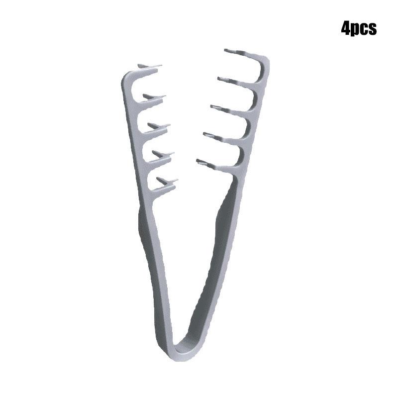 2-Pack New Abs Volumizing Hair Comb, Unisex Hair Parting Cover, Bangs Styling Brush, High Forehead Tool, Perfect for Men and Women