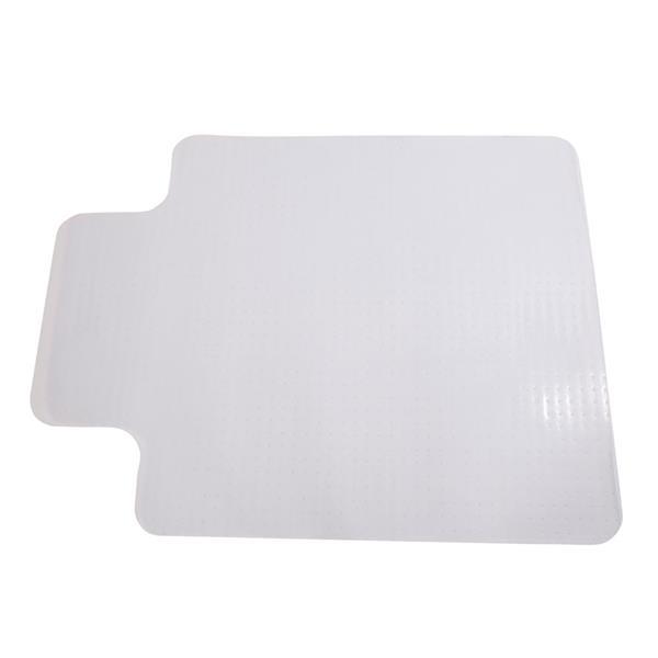 Clear PVC Office Chair Mat for Carpet, Non-Slip Desk Floor Protector with Studded Grip, Easy-Clean Transparent Rolling Chair Mat for Home Office, Computer Desk & Gaming Chair