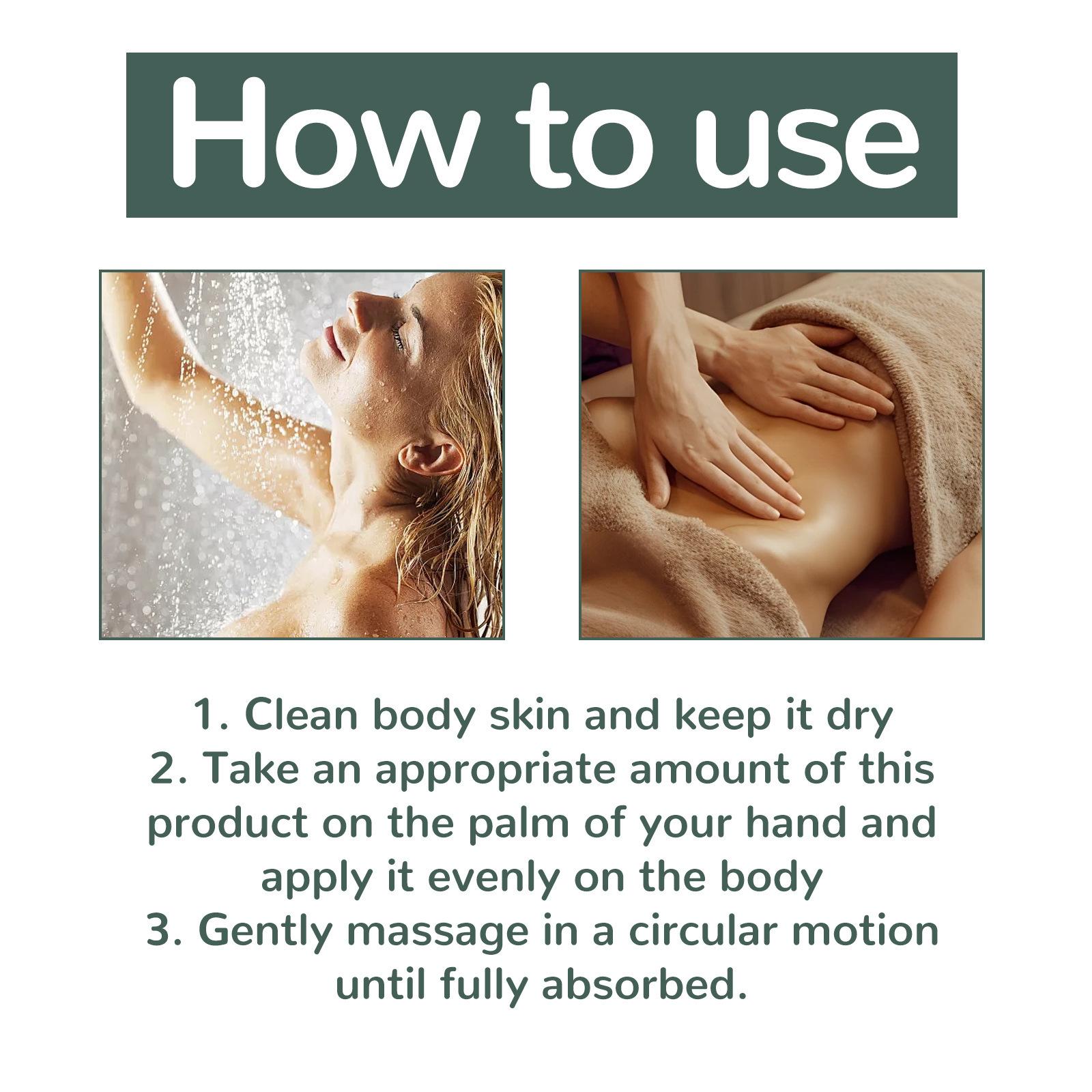 Rosemary Body Massage Oil |   Deep Moisturizing Full Body Skin Care,Natural Moisturizing Formula, Lightweight Non-Greasy, Perfect for Daily Use,