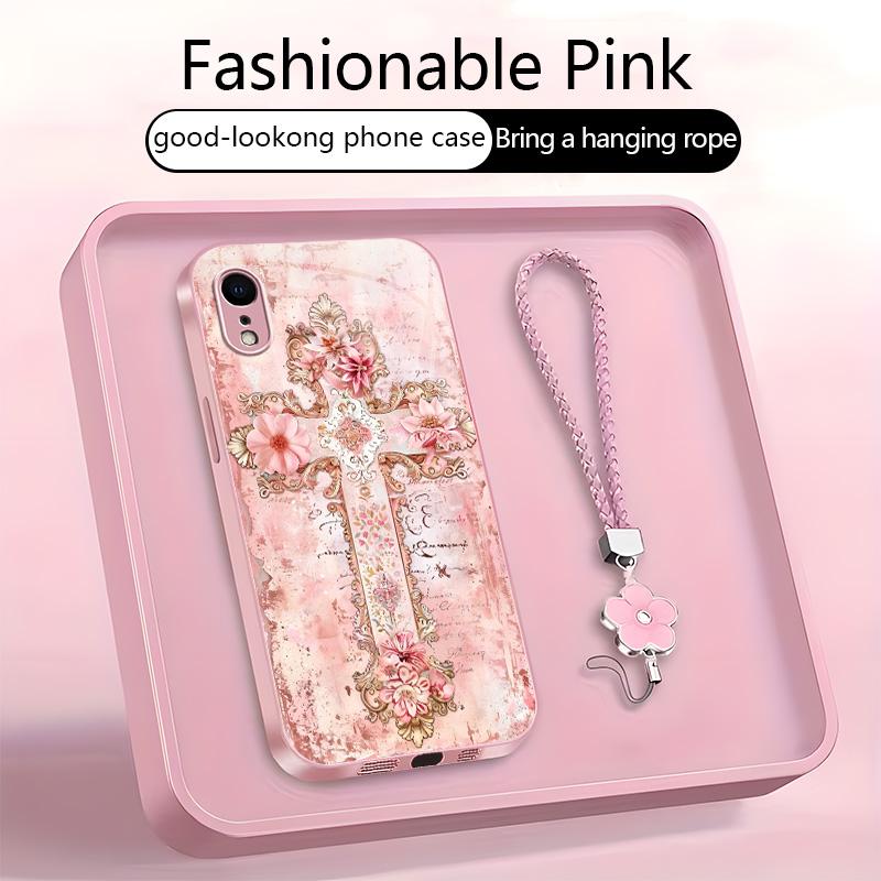 Suitable for [iPhone Xr] Women's high-end phone case，A wide variety of patterns for you to choose from.This phone case prays for you，God will bless you and bring you good luck YM99