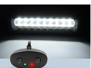 Nilight Amber White Dual Color Light Bar Wiring Harness Kit 16AWG with 12V Relay 15A Inline Blade Fuse Push Button Switch for Offroad Driving Light, 2 Leads Underglow Car Nilight Amber White Dual Color Light Bar Wiring Harness Kit 16AWG with 12V Relay 15A Inline Blade Fuse Push Button Switch for Offroad Driving Light, 2 Leads Underglow Car