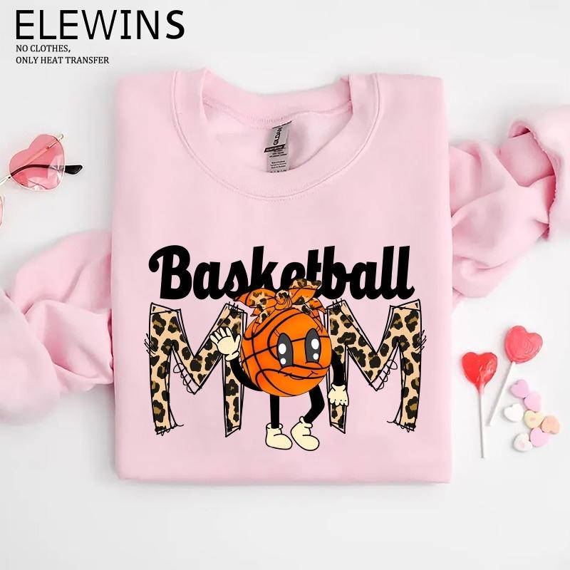 6 Sheets Baseball Mother's Day Heat Transfer Vinyl HTV Gold Foil DTF Transfer for T Shirts Hoodies Jeans Bags Pillows Washable Iron on Vinyl for Men Women