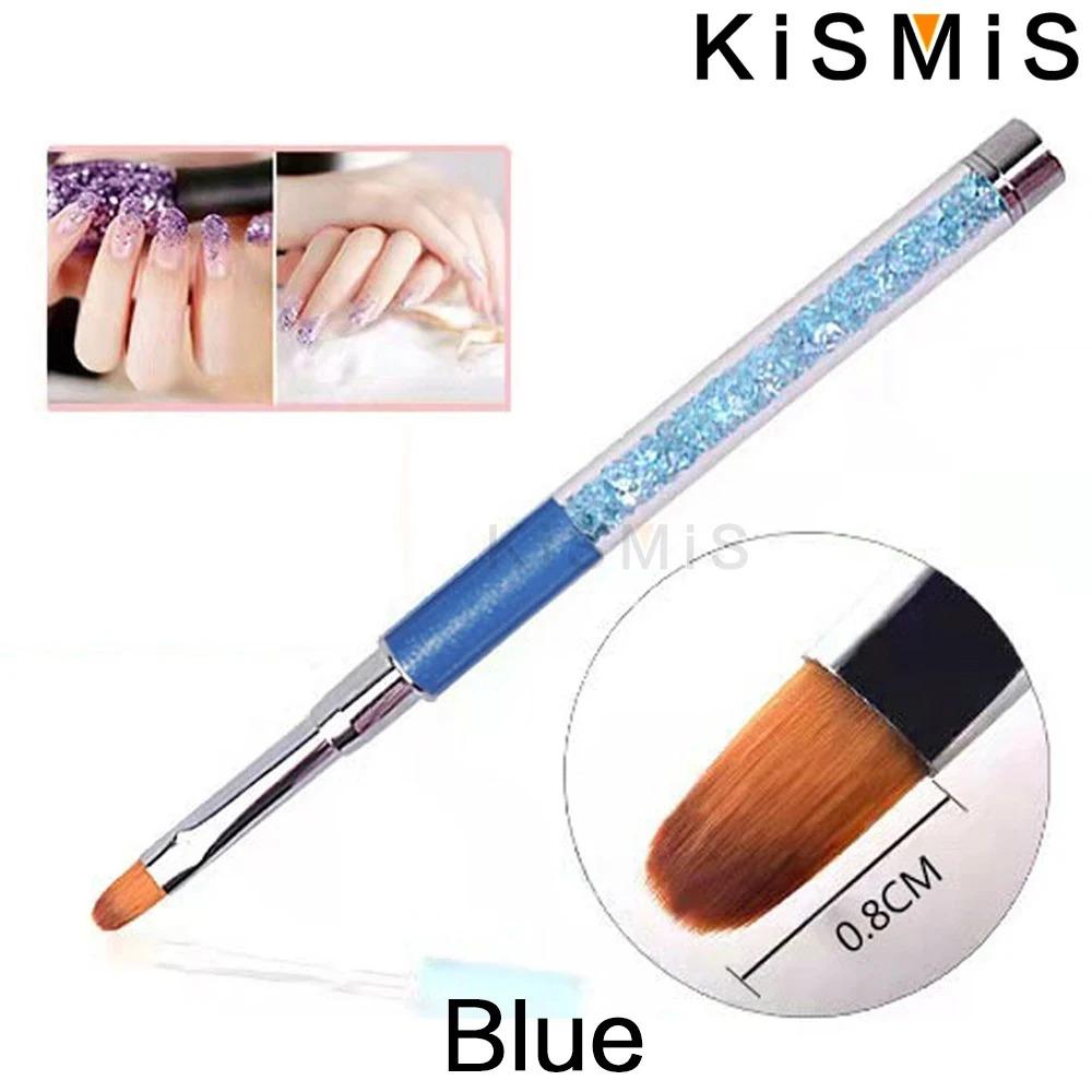 Professional Nail Art Brush Set for Acrylic Gems Glitter Design: Leak-Proof Fine Tip, Anti-Slip Handle, with Storage Box. Ideal for Gel Polish, Carving Powder, DIY & Salon Use. Easy Clean & Maintenance.