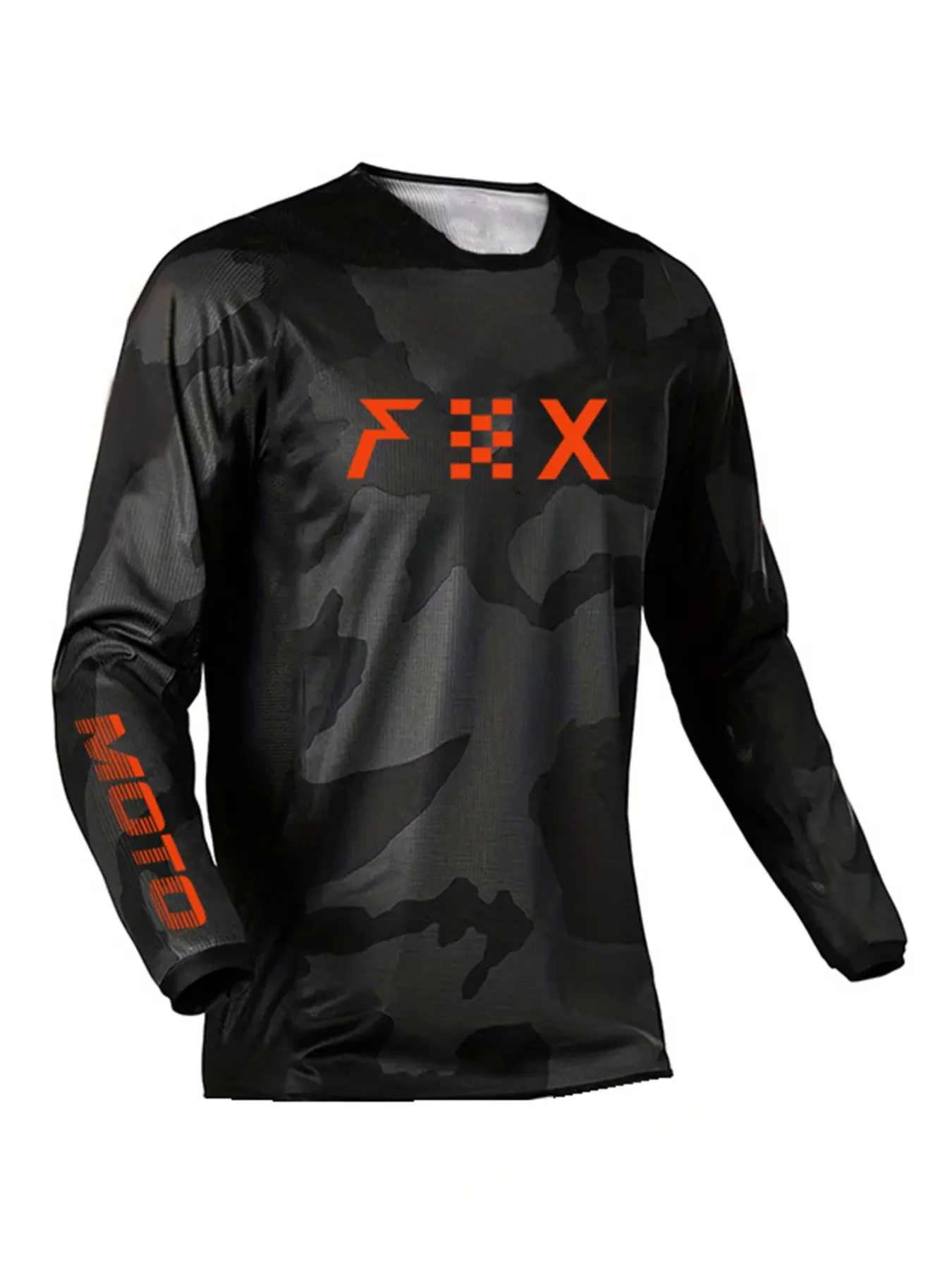 Fhx Quick-Dry Breathable Cycling Jersey, Mountain Bike Racing Gear, Motorcycle Equipment, Comfortable and Durable Design, Cycling Sports Wear