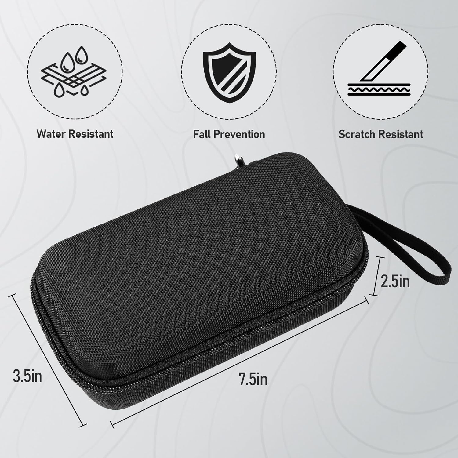 Portable Air Pump Storage Case , for 120 PSI Air Compressor, Car Tire Inflator Storage Bag for USB Cable, Air House (Box Only)