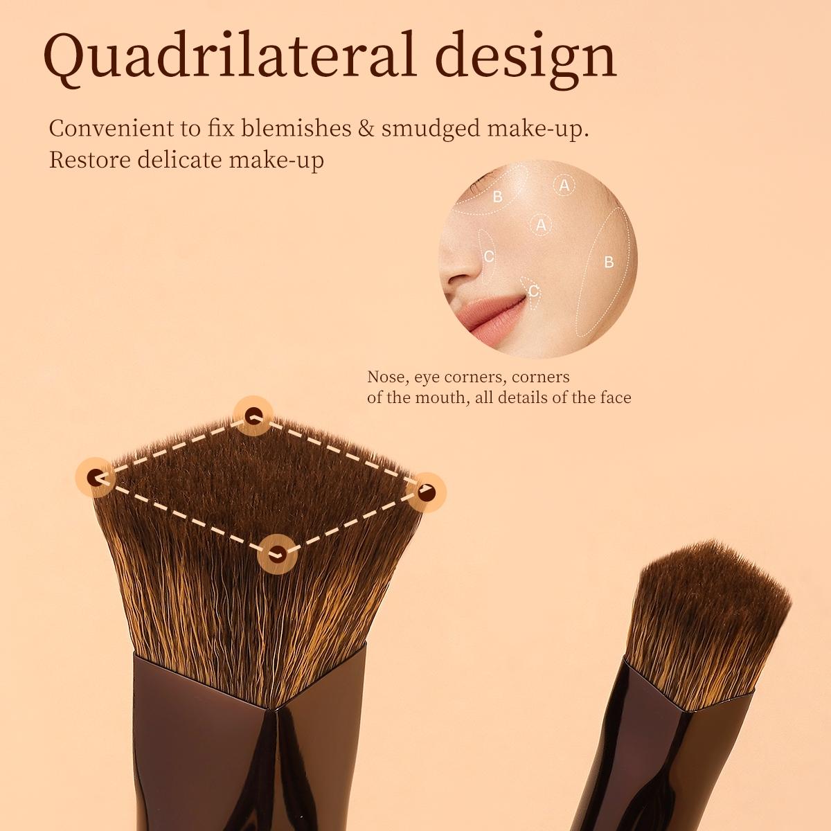 MAANGE 16pcs Professional Makeup Brushes Set, Makeup Brush Kit, Foundation Brush Blush Brush Highlight Brush Contour Brush Concealer Brush Eyeshadow Brush Blending Brush Eyebrow Brush, High-Quality Brushes for Professional & Home Use