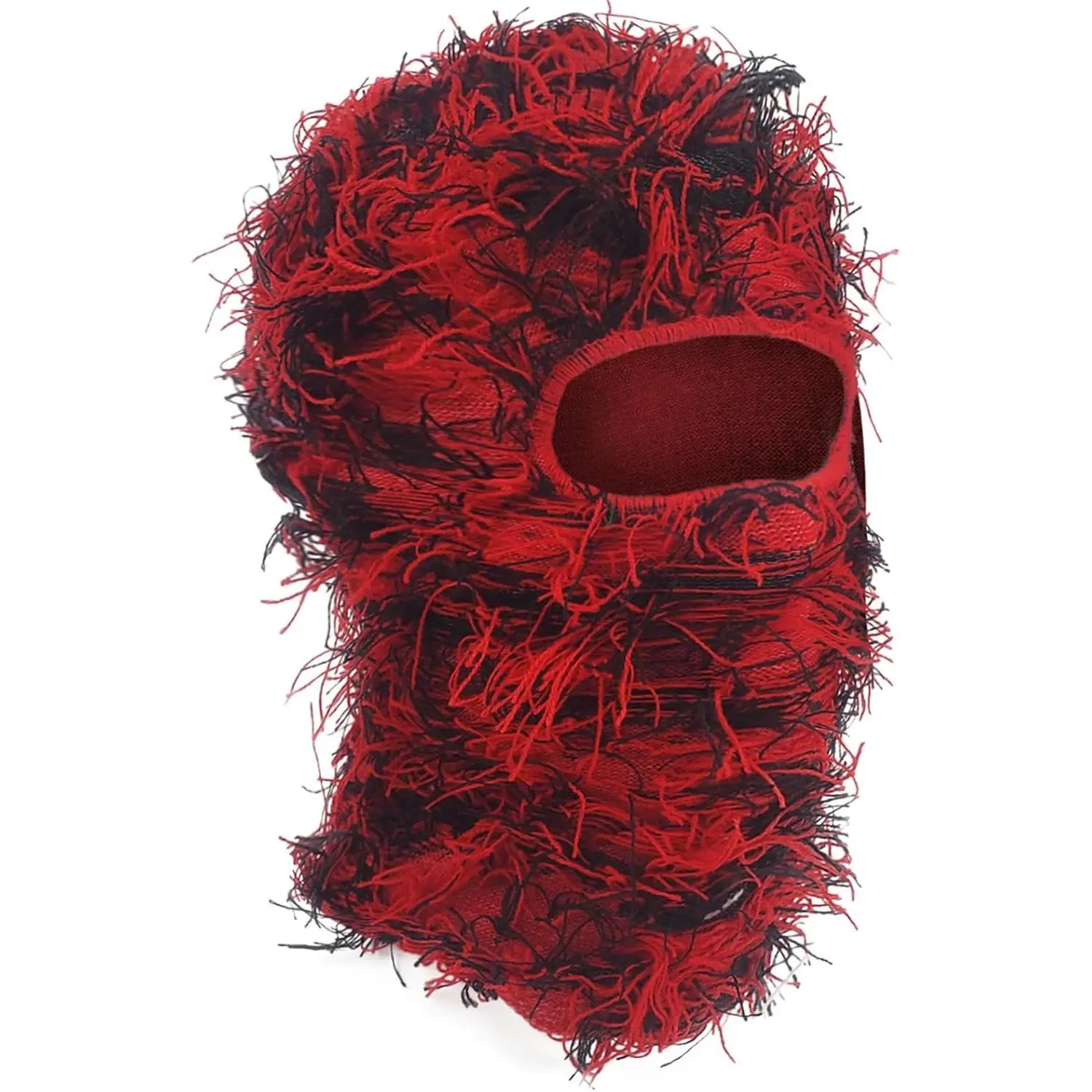 Distressed Balaclava Ski Mask, Knitted Full  Mask for Men/Women
