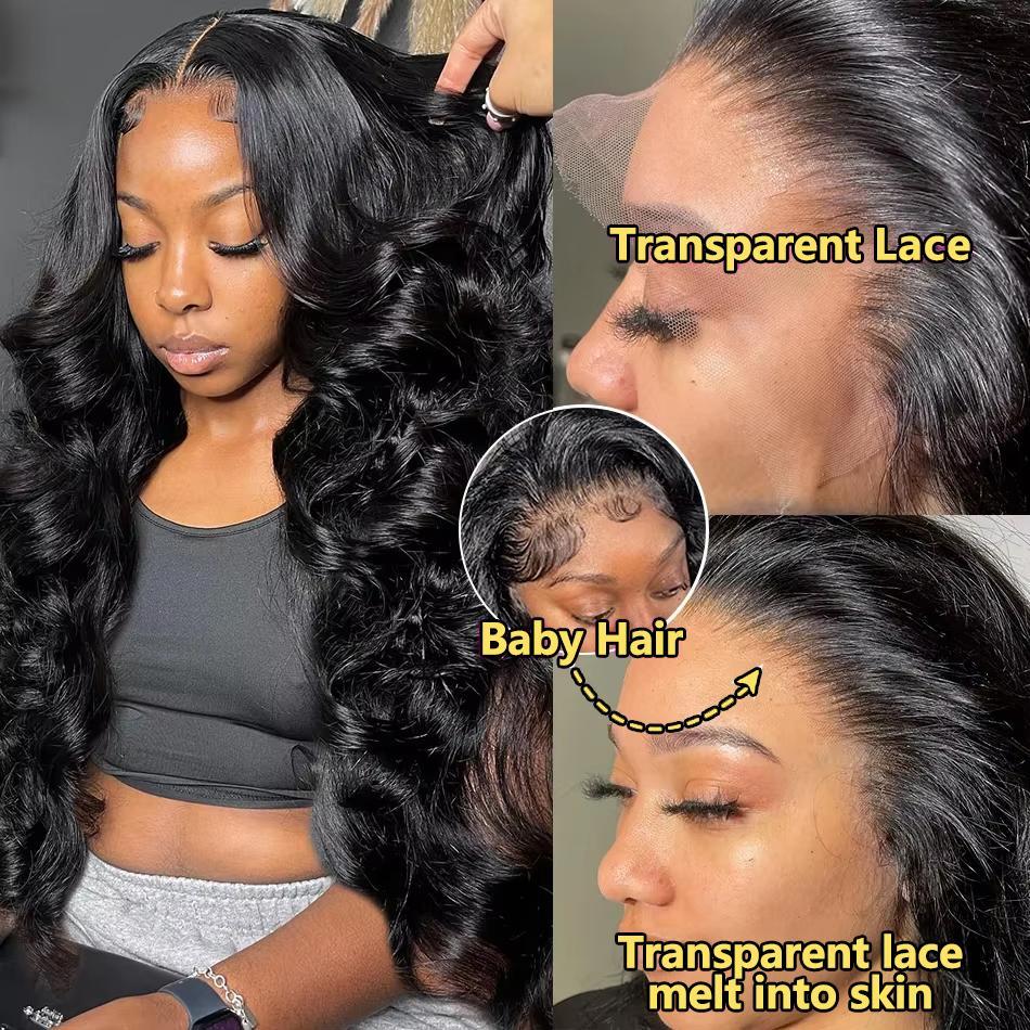 13x6 13x4 Lace Frontal Wigs Body Wave Human Hair Wigs 28 34 36 Inches Waves Brazilian Human Hair HD Lace Wigs 180 Density Pre Plucked Human Hair Wave Wig For Women TikTokShopHolidayHaul 13x6 13x4 Lace Frontal Wigs Body Wave Human Hair Wigs 28 34 36 Inches Waves Brazilian Human Hair HD Lace Wigs 180 Density Pre Plucked Human Hair Wave Wig For Women TikTokShopHolidayHaul