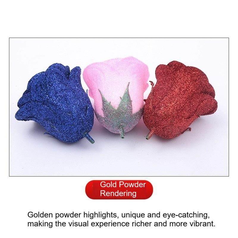 🌹Valentine's Flash Rose Bouquet Making Kit, 36pcs Artificial Roses, Decorative Artificial Flower, DIY Handmade Decorative Ornament, Home Room Decor, Romantic Gift for Weddings, Anniversaries