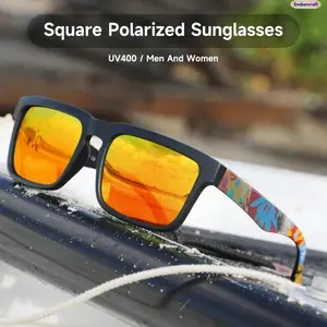 Viral Aesthetic 3-Pack Polarized Sunglasses Men Women, Vintage Square Mirror Lens UV400 Shades, Lightweight Comfy Plastic Sunnies for Driving, Travel, Beach, Outdoor Must-Haves, Perfect for Everyday Sun Protection