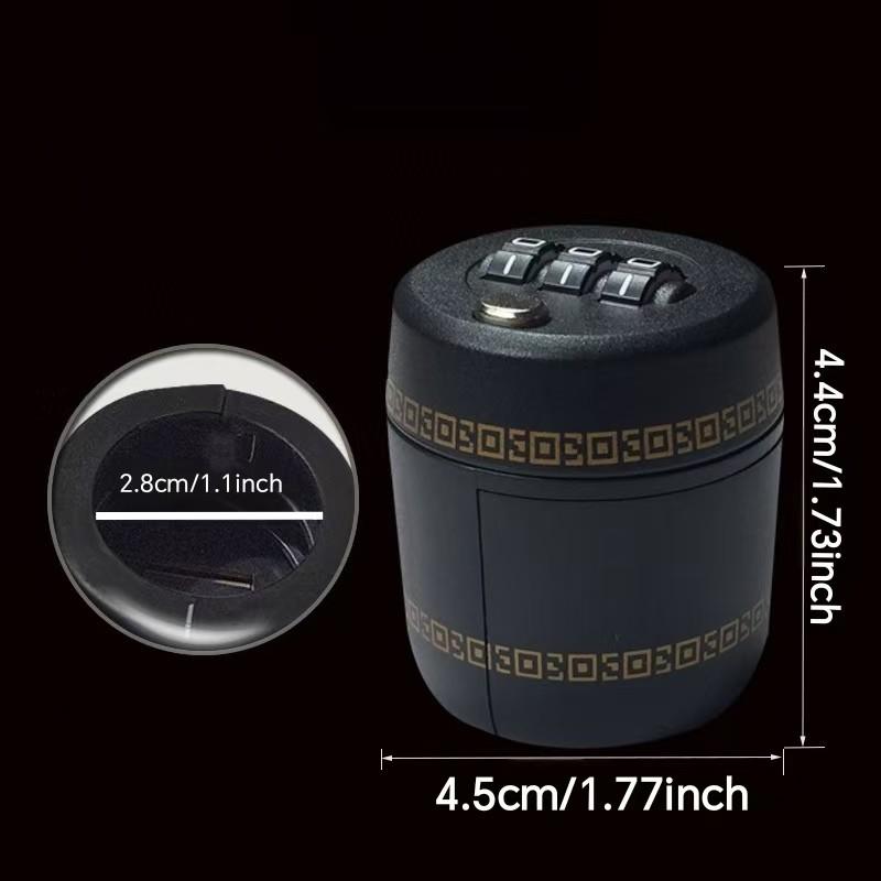 Password Lock Wine Bottle Lock, 3-Digit Numeric Password Wheel, Secure Anti-Theft Design, Ideal for Home & Office Use