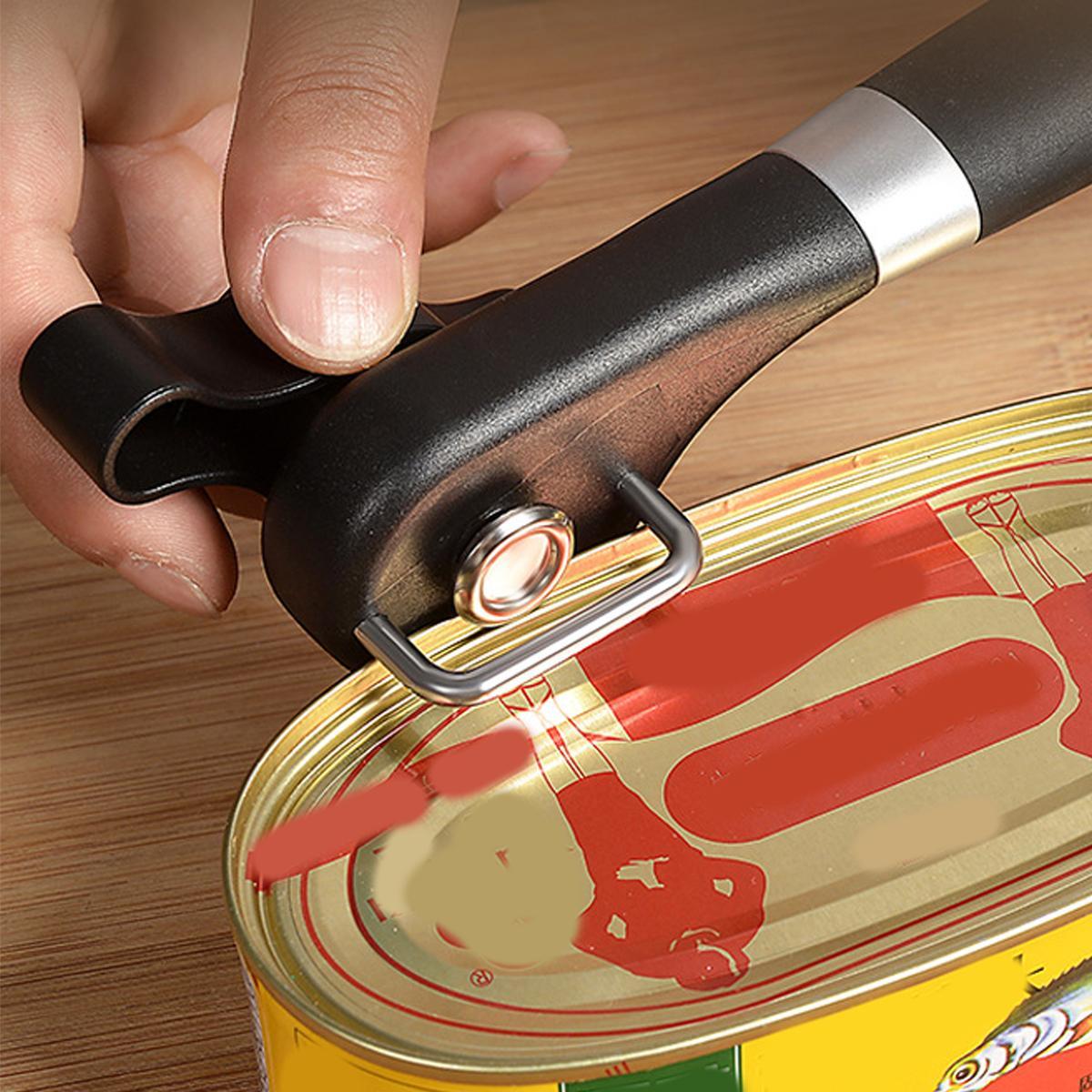 Multifunctional Can Opener, Side Open Quick Opening Tool, Kitchen Essential Gadget, Practical Cooking Utensil, Easy-To-Use Can Opener, Beverage Can Opener, Soda Can Opener