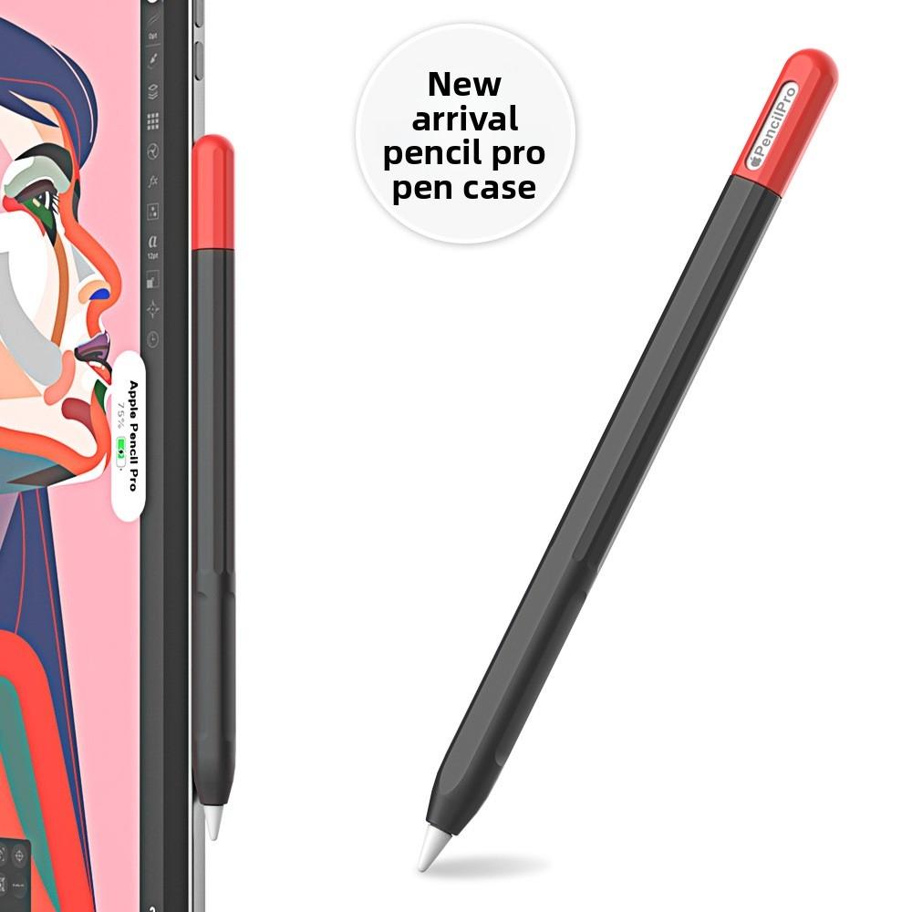 Silicone Colorful Touch Pen Case for Apple Pencil Gen 1 & 2, Anti-Slip Design, Durable and Stylish, Writing Support, Comfortable Top