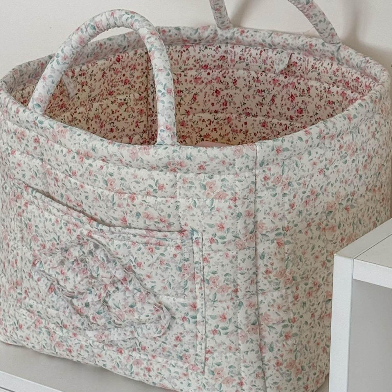 Versatile Car Storage Basket – Durable & Space-Saving Organizer for Car, Home, and On-the-Go | Perfect Valentine's Day Gifts & Basket | Use as Picnic Bag, Mom Bag, Toybox, or for Clothes & Books | Collapsible Handle Reusable Grocery Shopping Bags