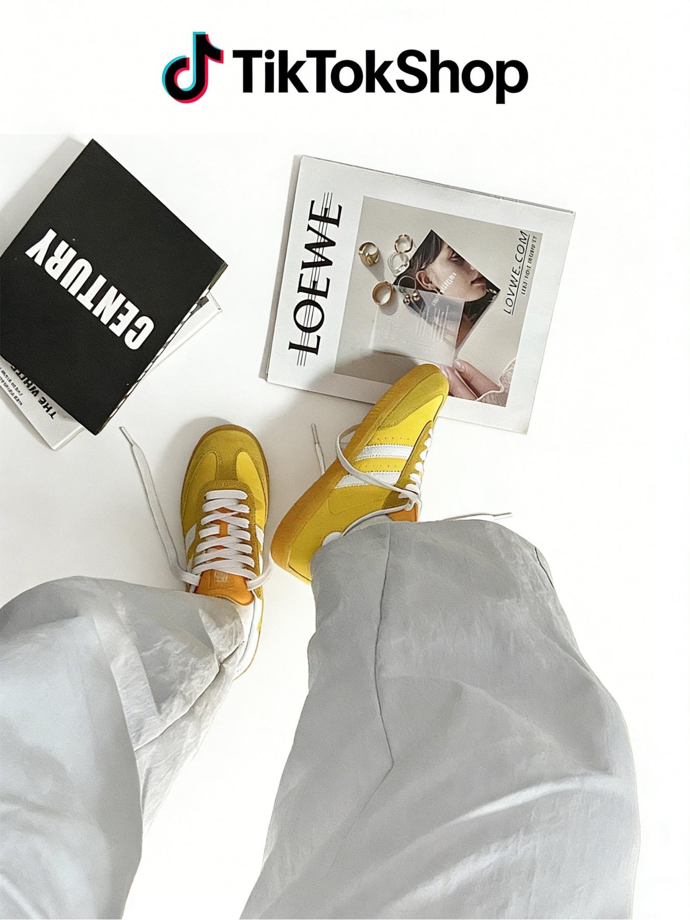 Unisex Retro Fashion Lightweight Comfortable Lace Up German Training Casual Athletic Sneakers for Daily Gym Travel