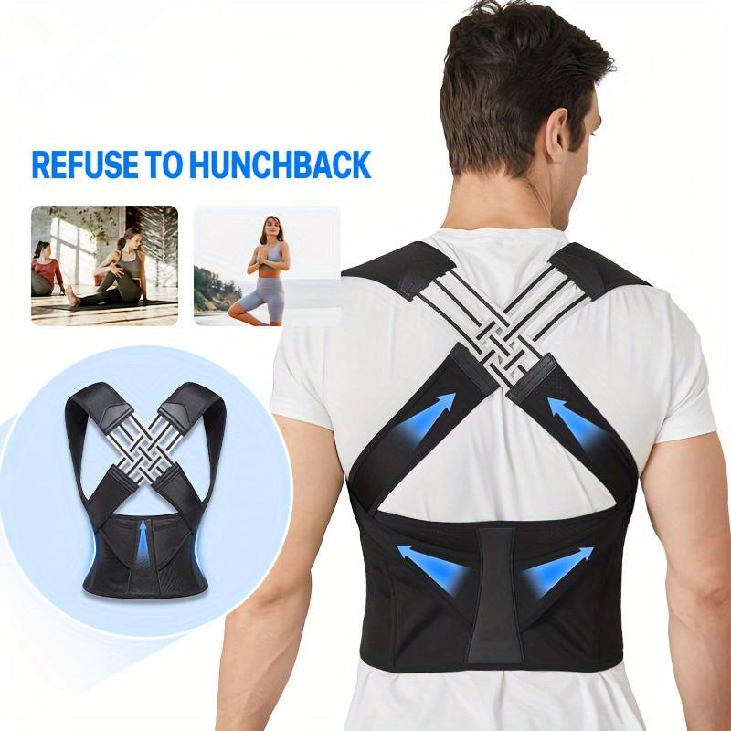 Adjustable Back Support Strap for Young Adults, Indoor & Outdoor Use, Perfect Relaxing Gift Choice, Comfortable and Versatile Design, Adjustable Back Brace