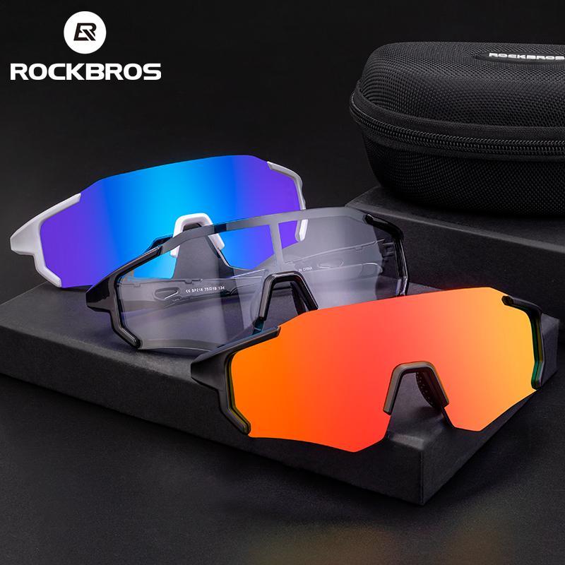 ROCKBROS Polarized Sunglasses for Men Women UV400 Protection Cycling Bike Glasses Lightweight Frame Driving Sunglasses