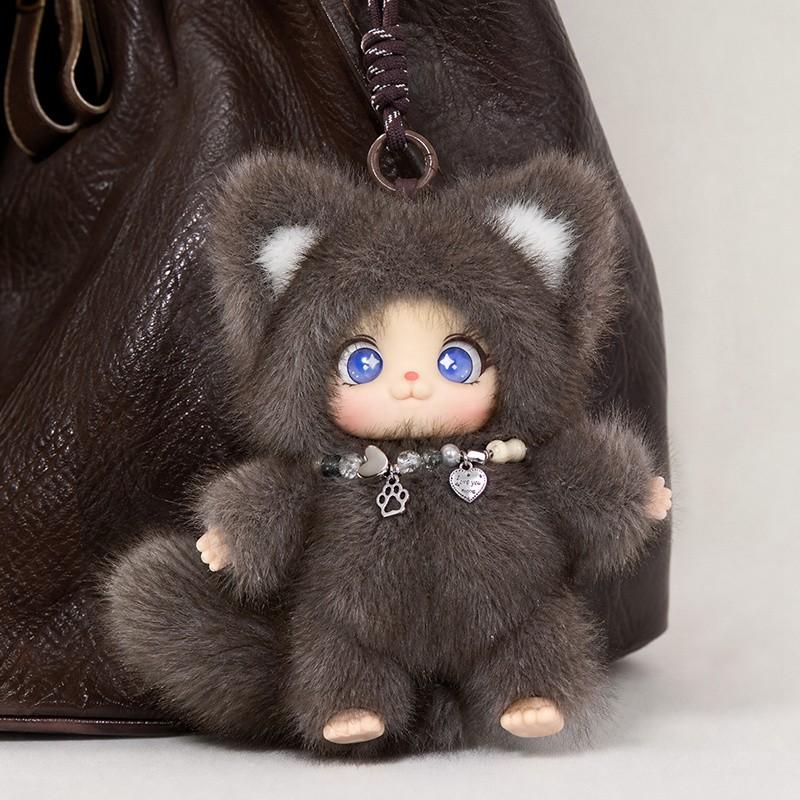 Cute Fox Plush Doll Series, Adorable Vinyl Plush Gift for Fans and Collectors, Fun Collection Item for Kids and Adults