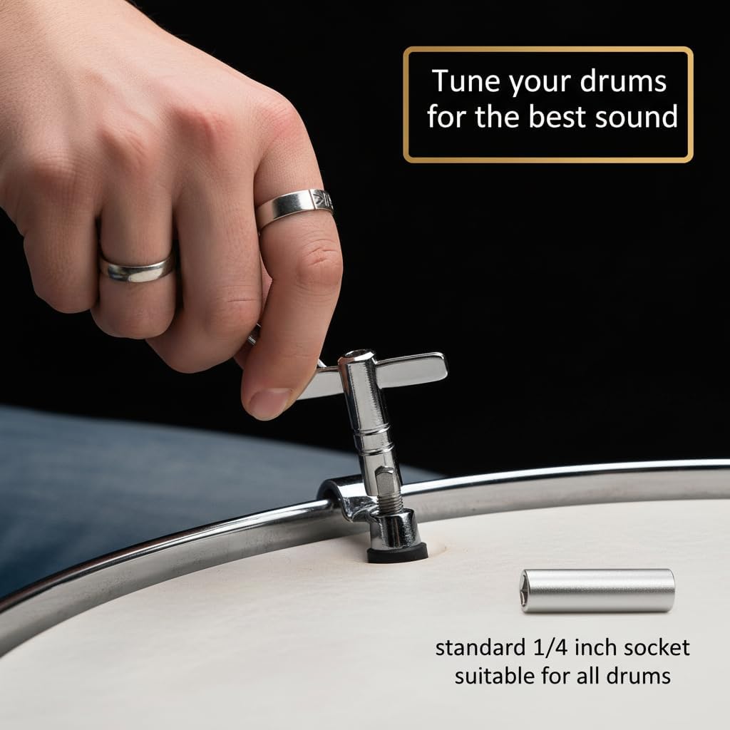 Drum Key Mini Drumsticks Gifts for Drummers | Drum Tuning Key  Percussion Tool Drum Stick Key Chain