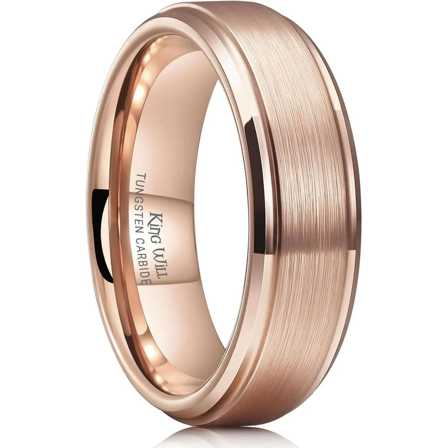 C-rose gold 6mm