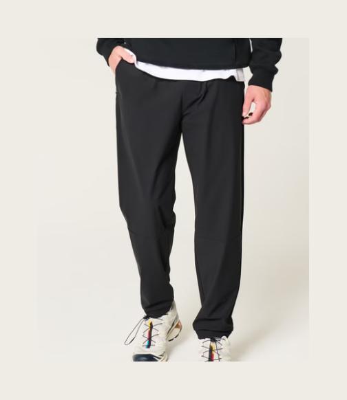 Coofandy Men's 4-Way Stretch Taper Pants - Relaxed Fit All-Day Comfort Office Chinos with Quick-Dry Technology & Wrinkle-Free Design for Business Casual & Travel