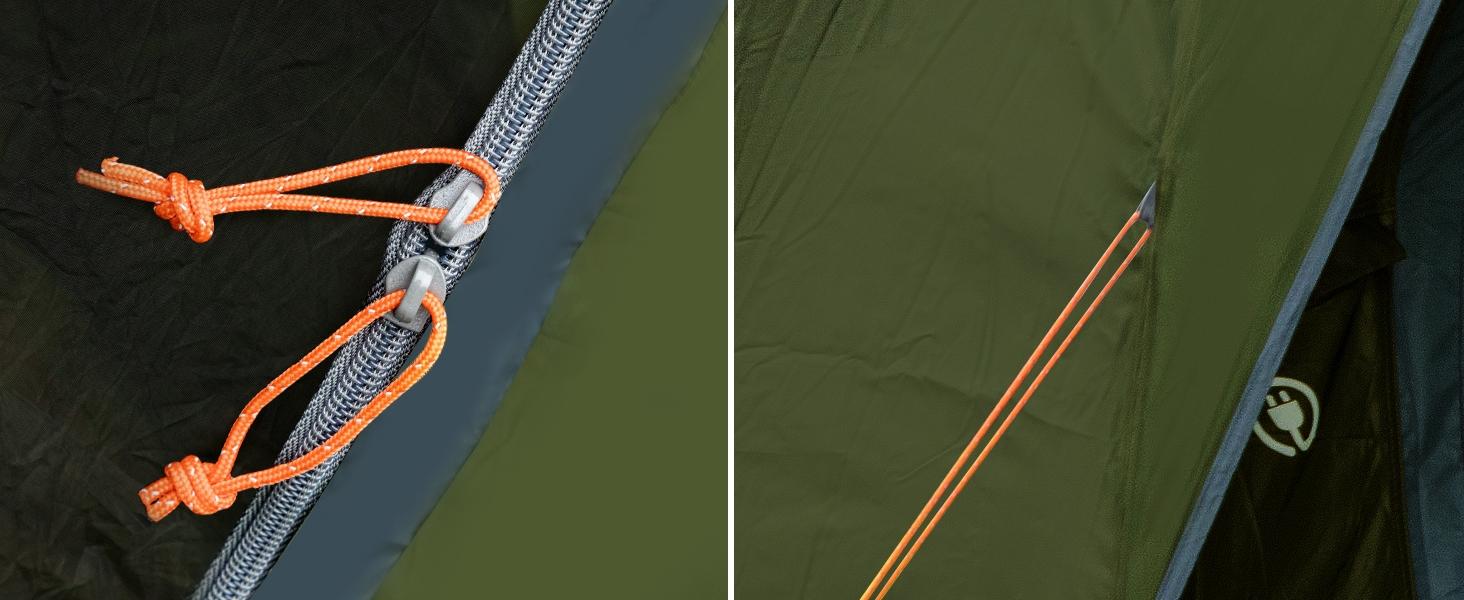 Night Cat Upgraded Backpacking Tent, Spacious for 1-2P, Dual-Pole Design for 20% More Headroom & Easy Clip Setup, PU3000mm Waterproof for Hiking, Camping, Fishing, Motocamping & Outdoor Adventures