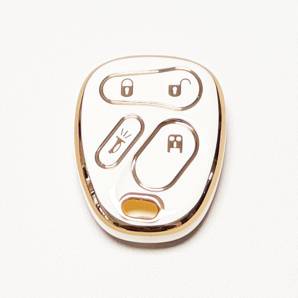 Car Key Protection Case Car Key Accessory Soft Durable Tpu Material Full Coverage Key Protector for Chevrolet for Gmc for Cadillac