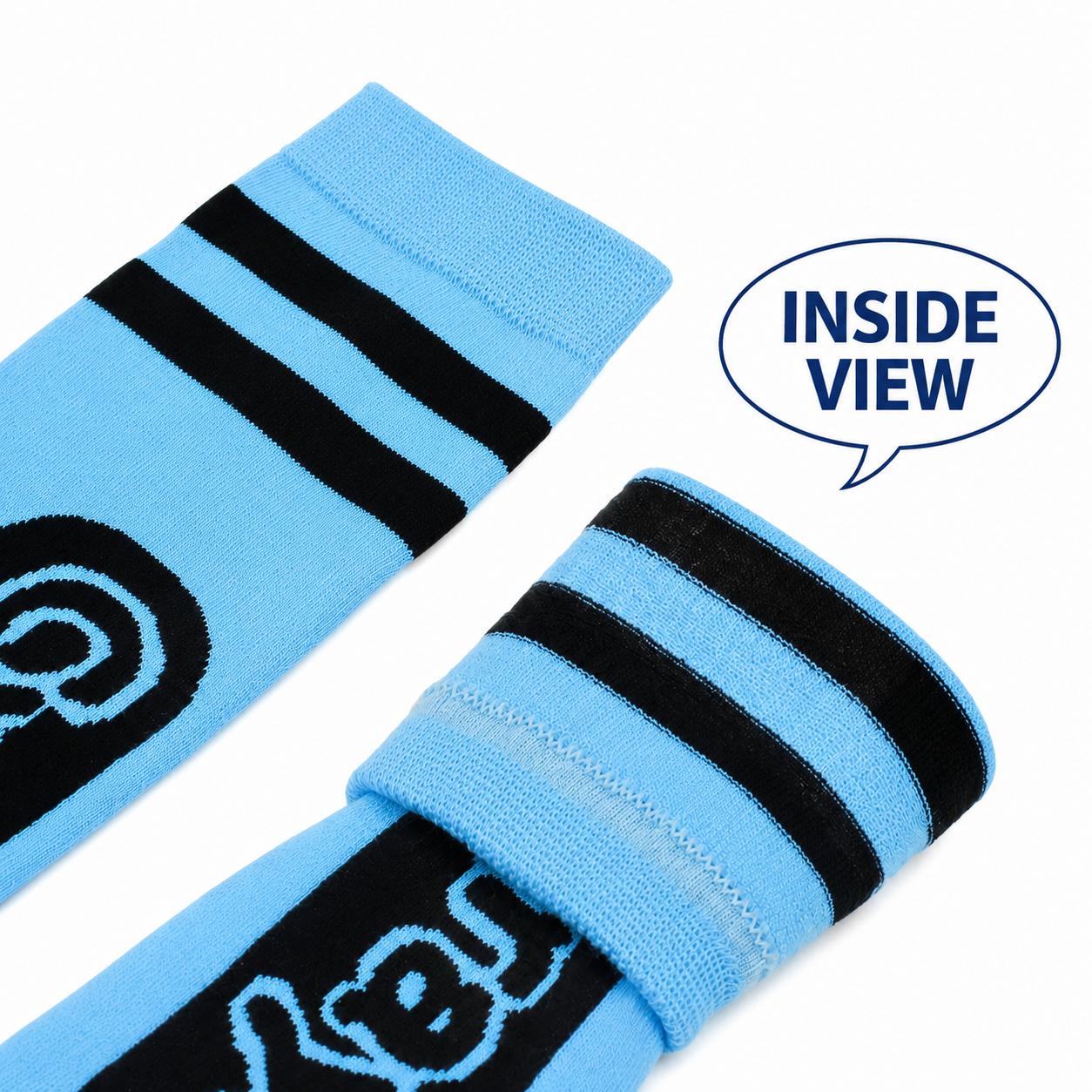 9 Pairs Colorful Knee High Socks for Teen Girls, Crayon-Inspired Striped Long Socks, Soft Stretch Knit Tube Socks, Cute Y2K Fashion Socks for School, Daily Wear, Party & Outfit Styling, Kneesocks, Casual Comfy Socks