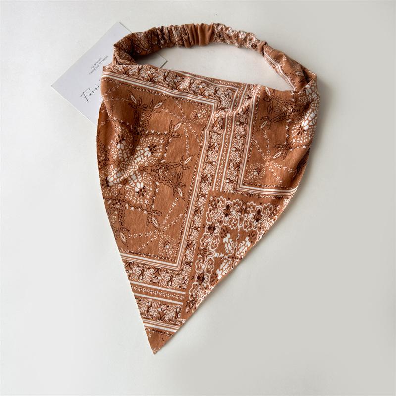 6pcs Hair Bandana for Women Hair Scarf Headband Bandana Double Layer Triangle Head Kerchief Boho Hair Band,summerwins Boho Style Shawl tiktokshopbacktoschool