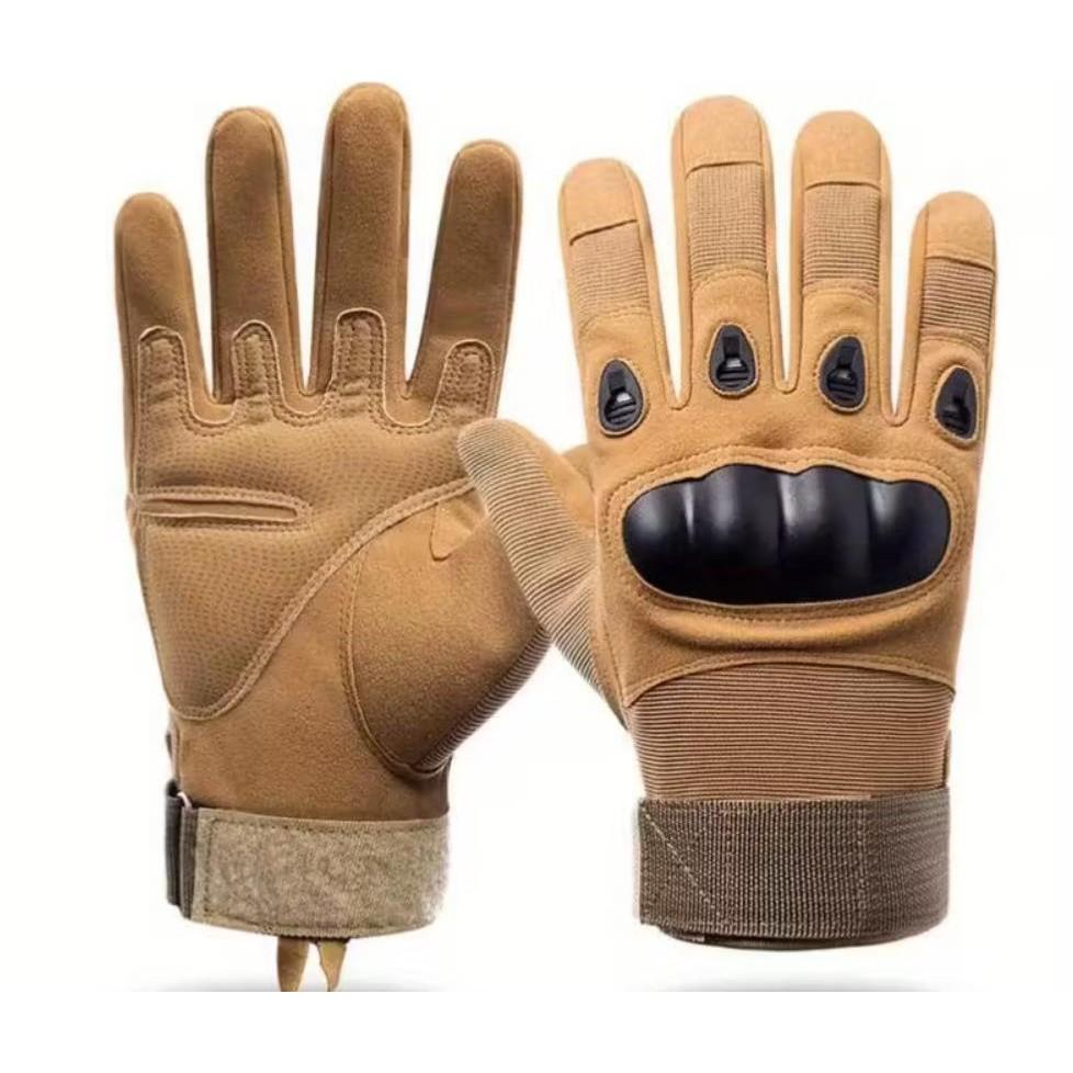 Practical Full-Finger Gloves with Mitten Hand Design, Heavy-Duty Impact Protection, Breathable & Durable for Multiple Sports