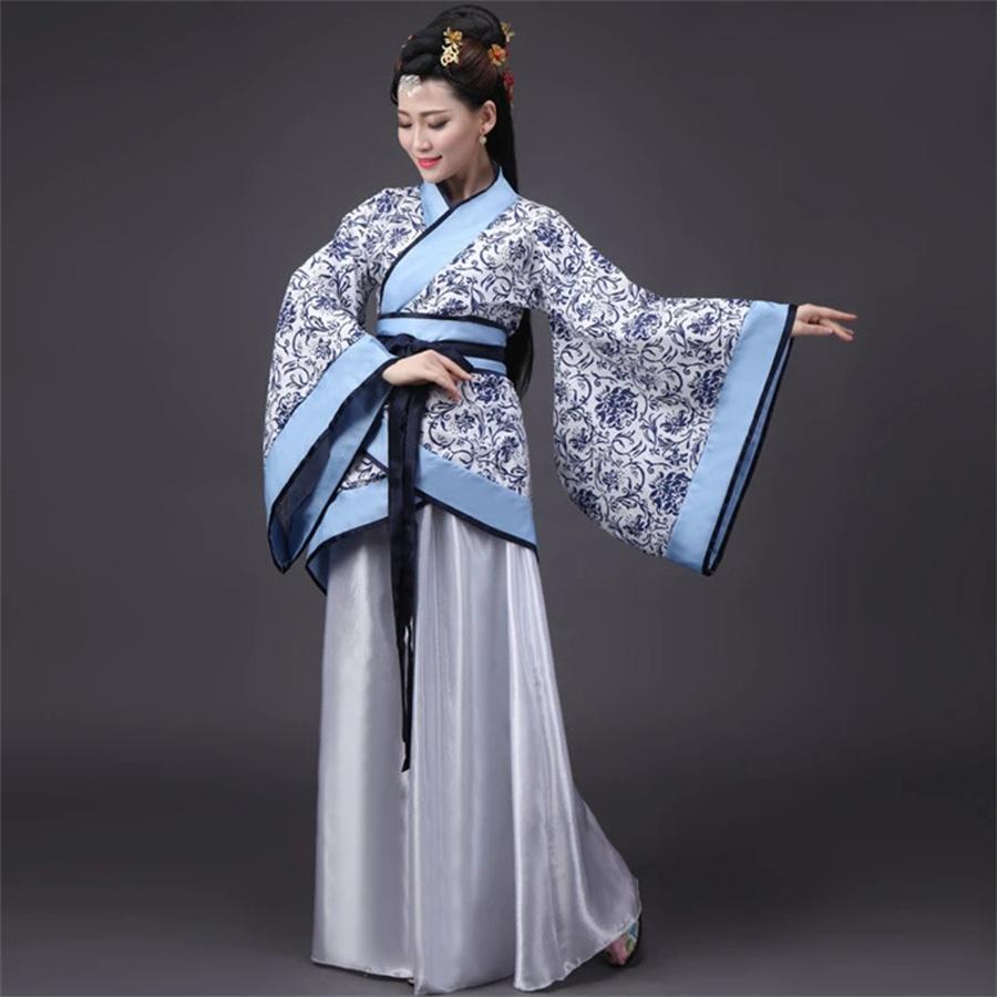 New Arrival Women Hanfu Traditional Dress Hanbok Chinese Tang Dynasty Performance Cosplay Costume Clothing Vestidos Chinos