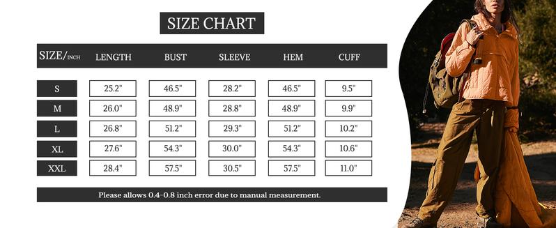 Tanming Women’s Oversized Hooded Pullover Puffer Jacket Cozy Lightweight Quilted Warm Hoodie with Chest & Side Pockets Fall Winter Spring Outwear Outfit TikTokShopBlackFriday
