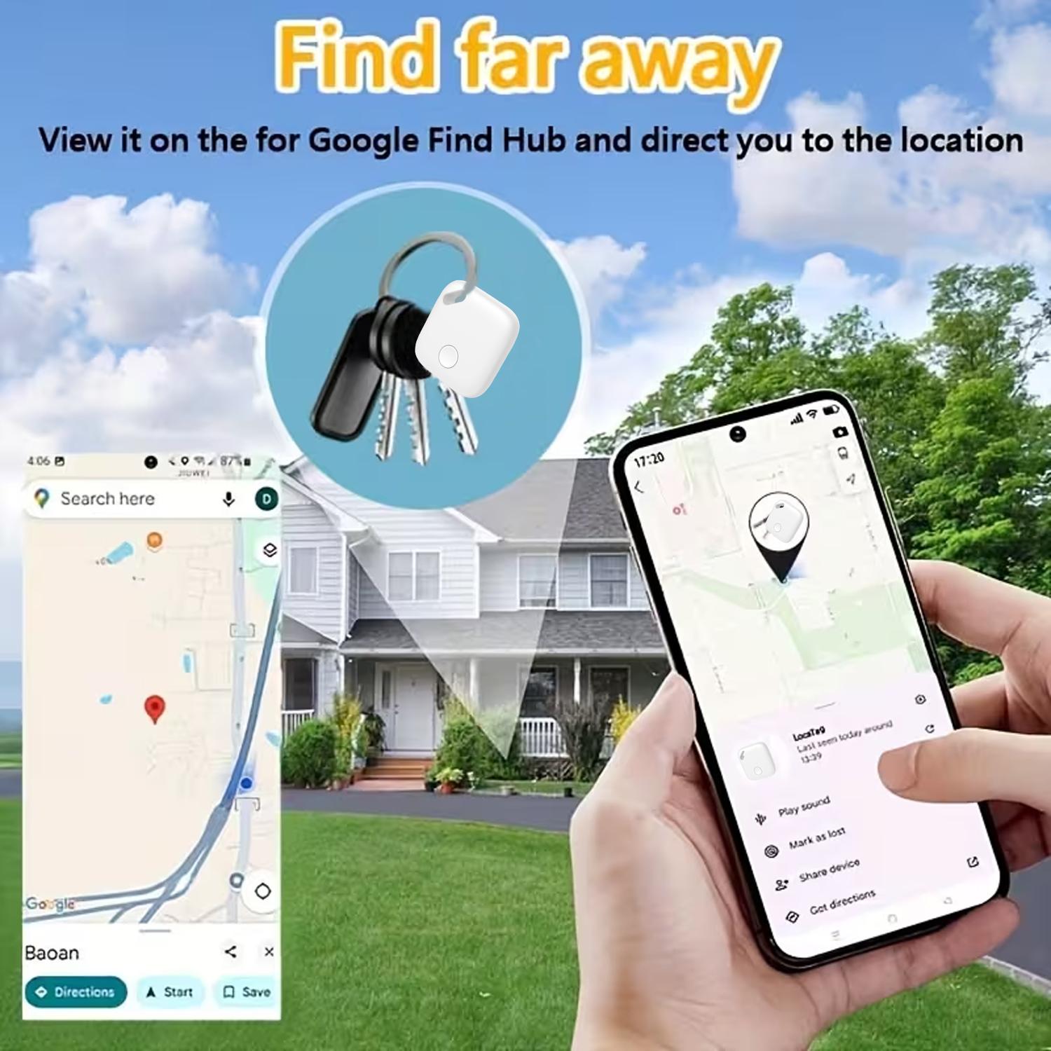 Trackers & Item Locators for Keys, Wallets, Remotes & More; Easily Find All Your Things. only iOS Compatible.USB-C rechargeable，That's smarter for your wallet and more convenient than disposable battery trackers.