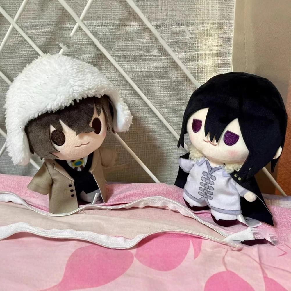 Anime BSD plush doll Nakahara Chuuya plush toy dazai osamu merch nakajima atsushi plush doll Ranpo Edogawa figure Akutagawa 20CM