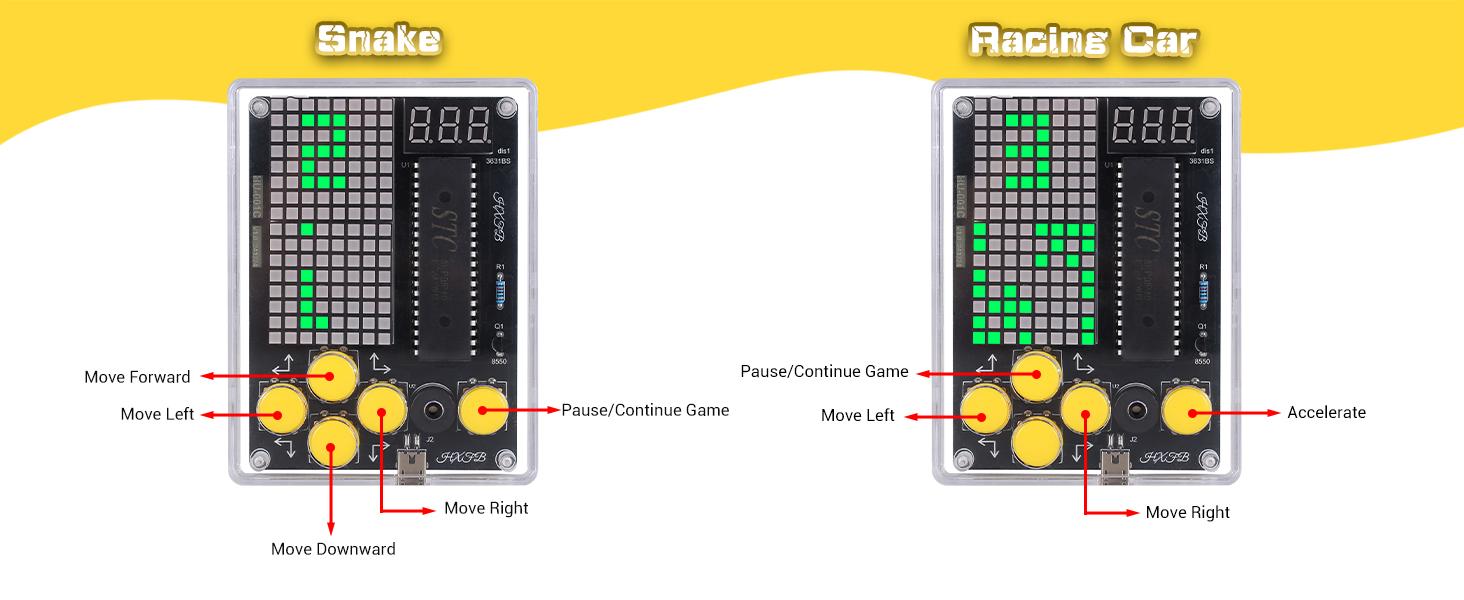 DIY Electronic Soldering Kit, Multi-Function 7-in-1 Hands-On Electronics STEM Kit, Soldering Practice for Students