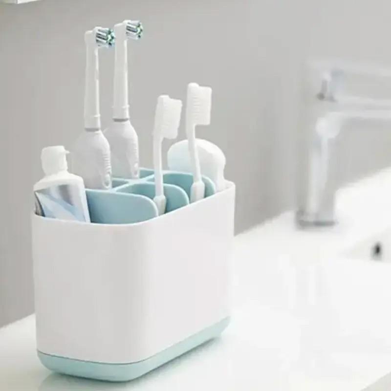 ⚖️ [Shatterproof] Plastic Dental Care Sorter | Sink Countertop Bin - (Check Product Size)