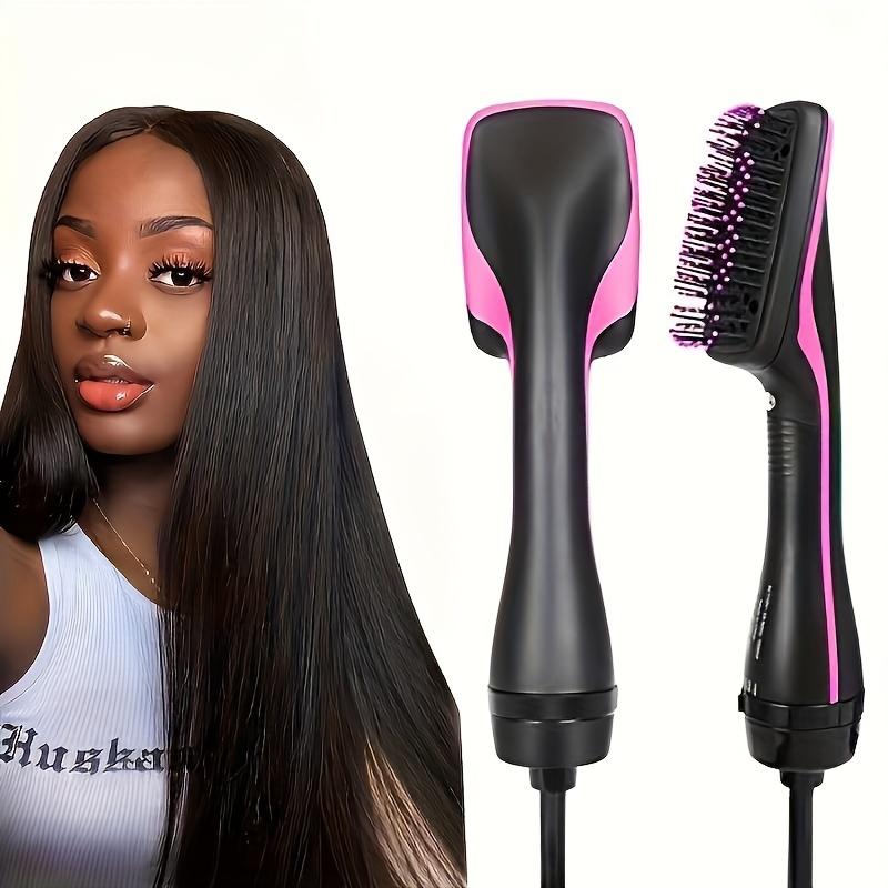 Electric Hair Straightening Brush for Wet & Dry Use, Scalp Massage Function, Styling Comb for Home Use, Us Plug, Compliant Power Cord, Heated Comb Straightener