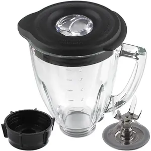 Replacement parts 6-Cup Glass Jar With, Compatible with Oster Blenders