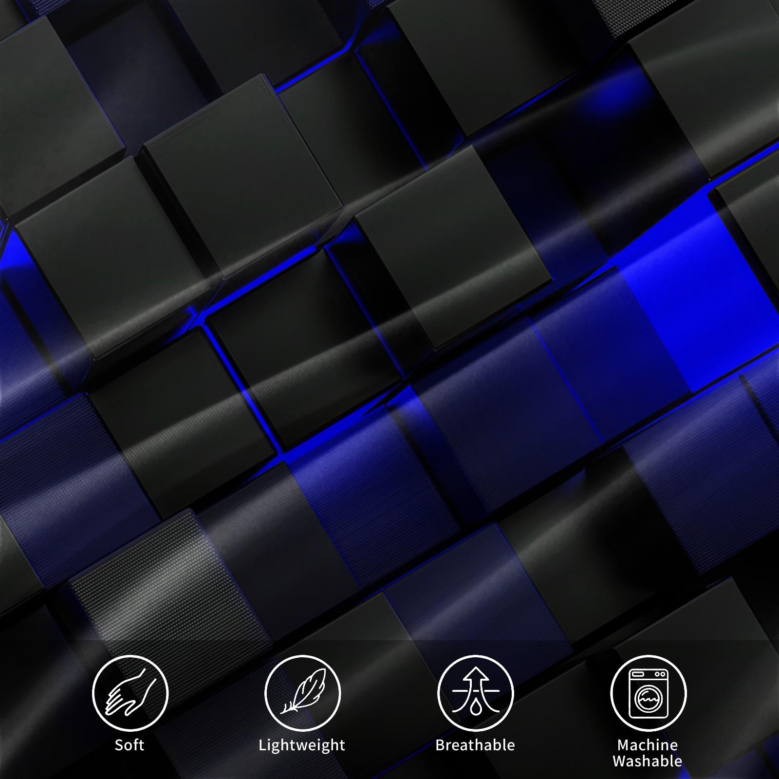 Neon Cyberpunk City Duvet Cover Sets,Includes 1 Duvet Cover & 1-2 Pillowcases,Futuristic Tech Grid Print Bedding Sets,Soft Breathable Cyber Aesthetic Bedding for Gamer Bedroom,Dorm & Apartment,Perfect Gift for Cyberpunk Culture Fans