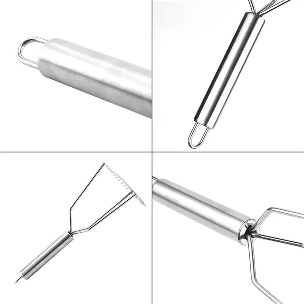 Stainless Steel Masher Home Potato Presser, Avocado Fruit Vegetable Food Manual Grinder, Multifunctional Kitchen Tool, Kitchen Gadget