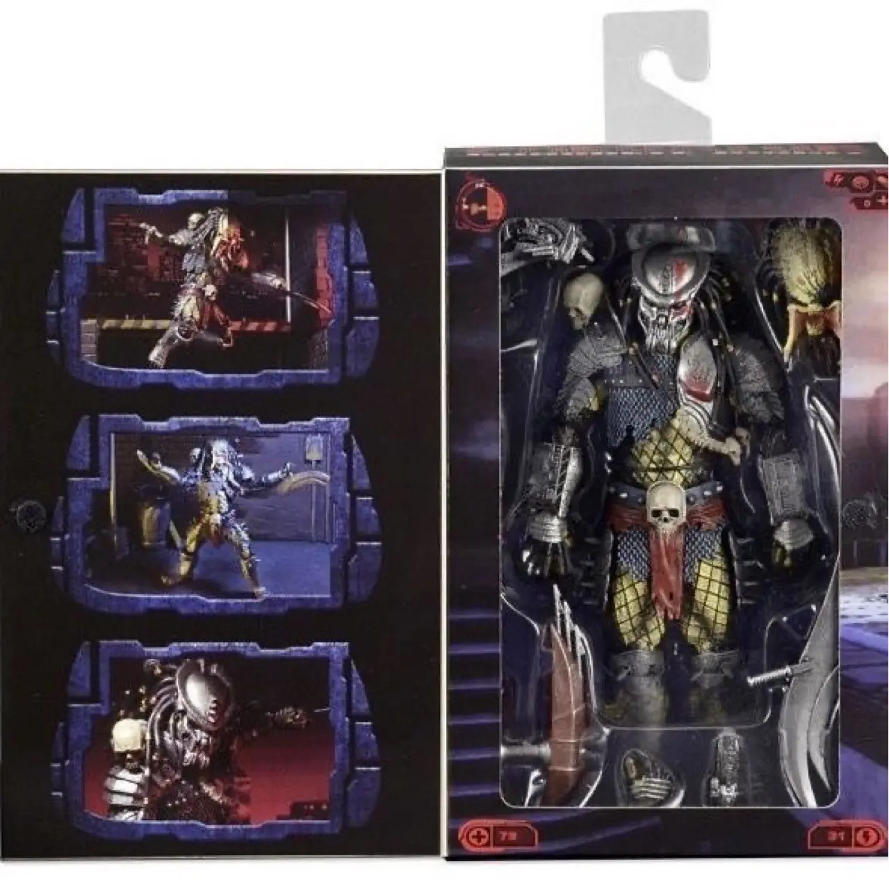 Neca Terminator Scar Ultimate Dual-Head Model Figure, Desktop PC Case Decor, Halloween Gift, Christmas Gift, Party Gift