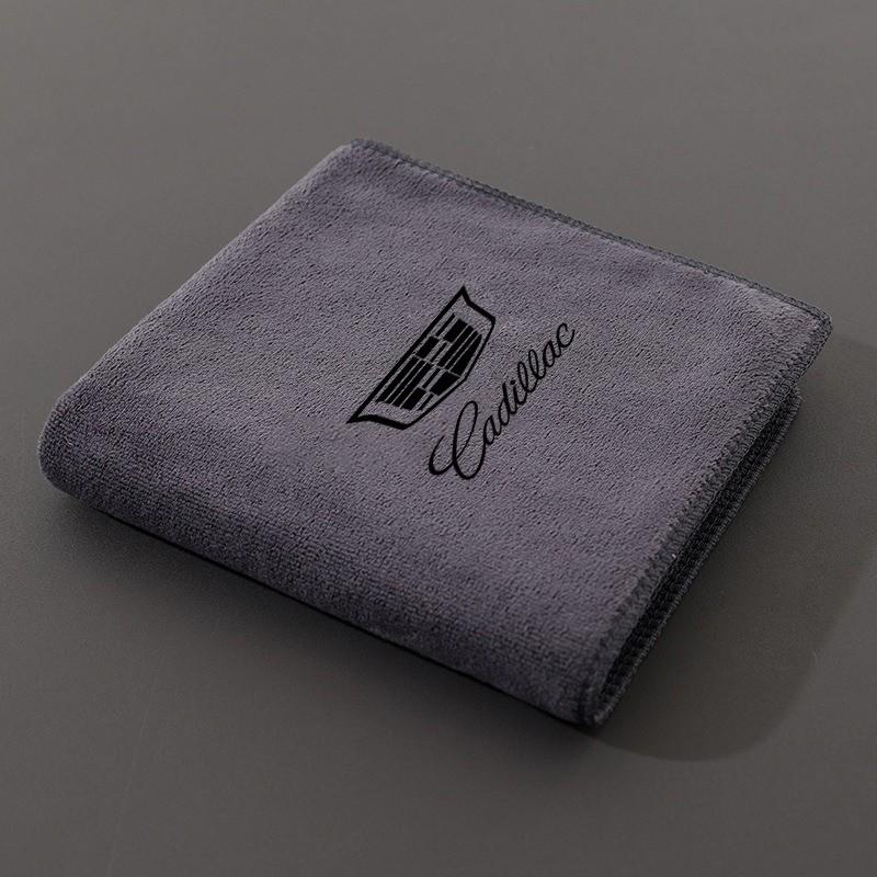 High Quality Microfiber Car Wash Towel Drying Cloth Cleaning Towel for Cadillac ATS BLS CT4 CT5 STS XLR XT4 XT6 XTS Escalade Deville DTS