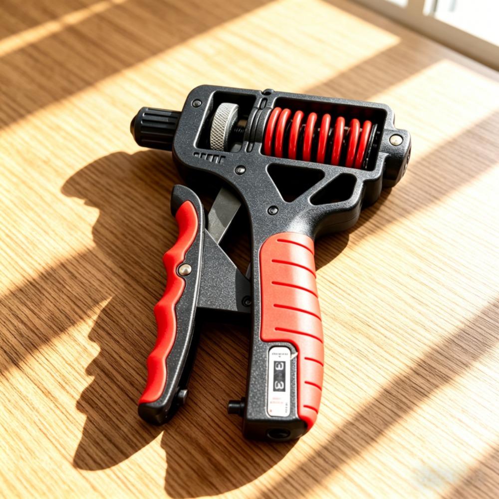 Adjustable Resistance 5-165kg, Mechanical Counter, Non-slip Design, Carbon Steel Material